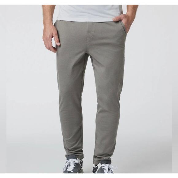 Vuori Coronado Pant Sweatpants In Dolomite Heather Size Medium - Picture 1 of 16